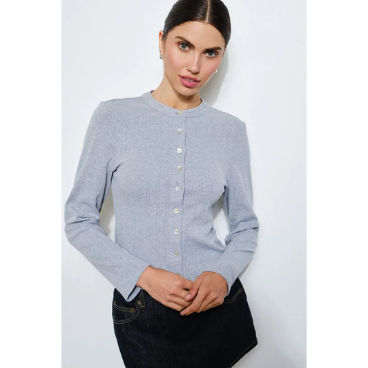 Tessa Pointelle Cardigan