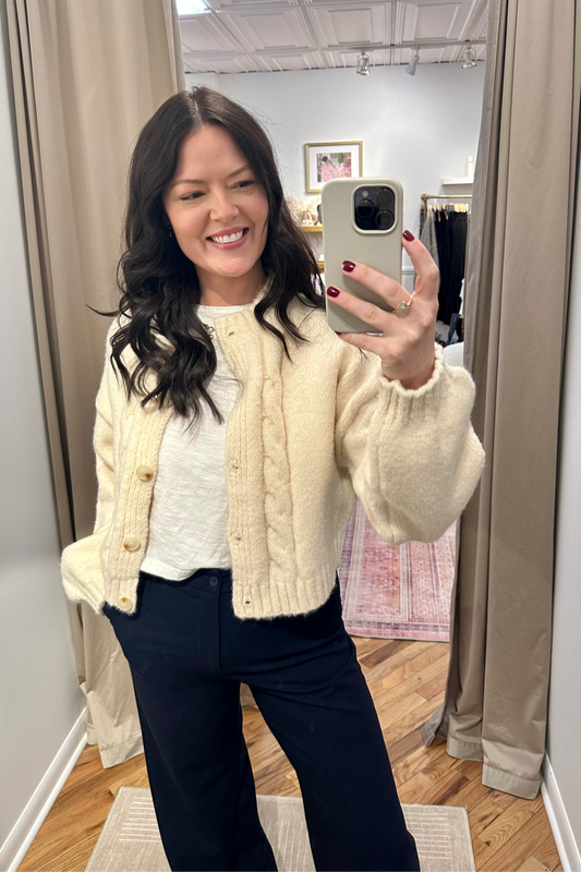 Ralph Cable Knit Cardigan
