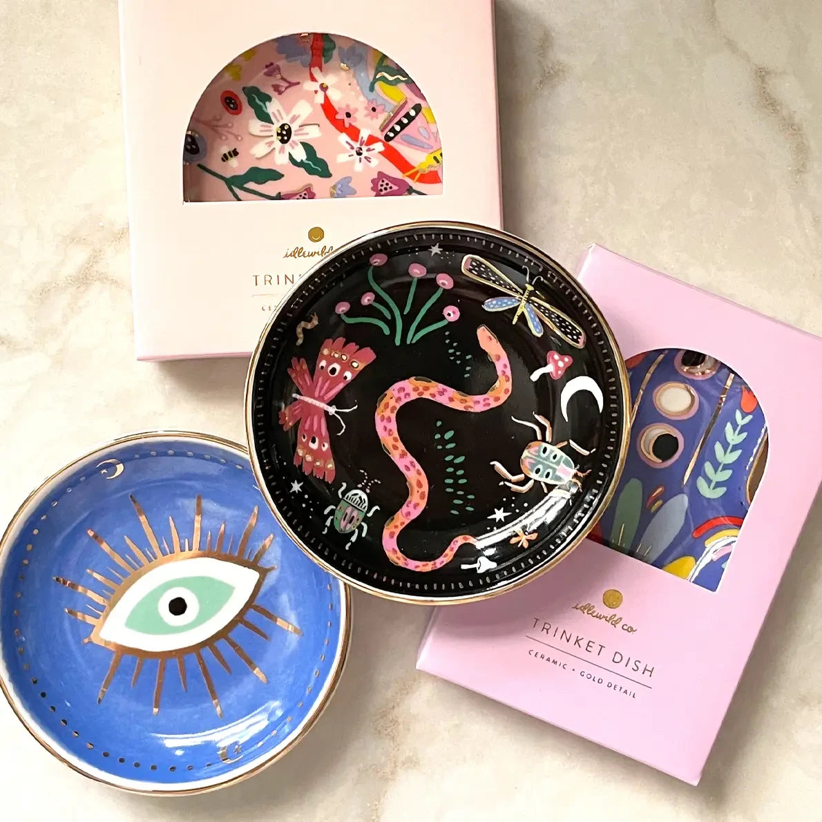 Midnight Garden Trinket Dish