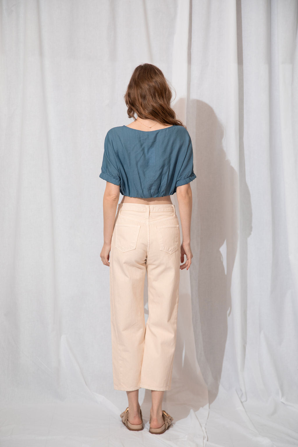 Slim Barrel Jean