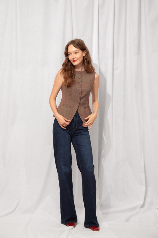 Cuffed Palazzo Jean