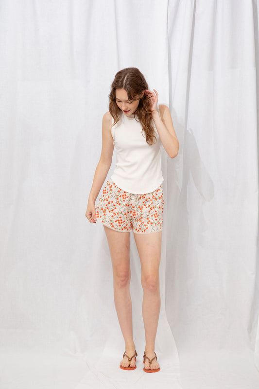 Lealie Floral Shorts