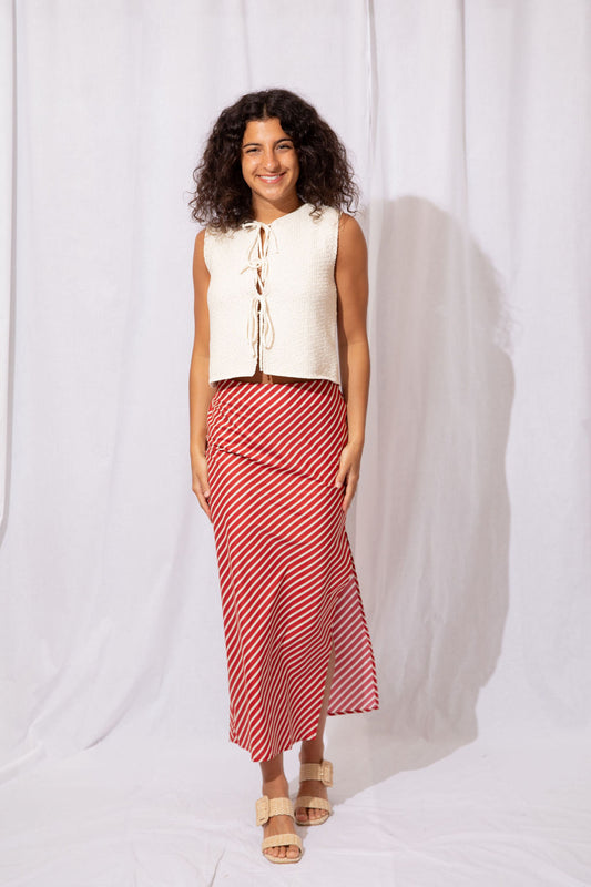 Lucy Stripe Skirt