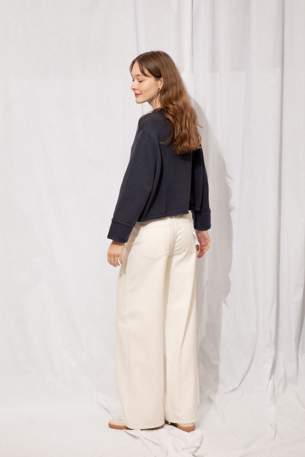 Madison Mid Rise Wide Leg