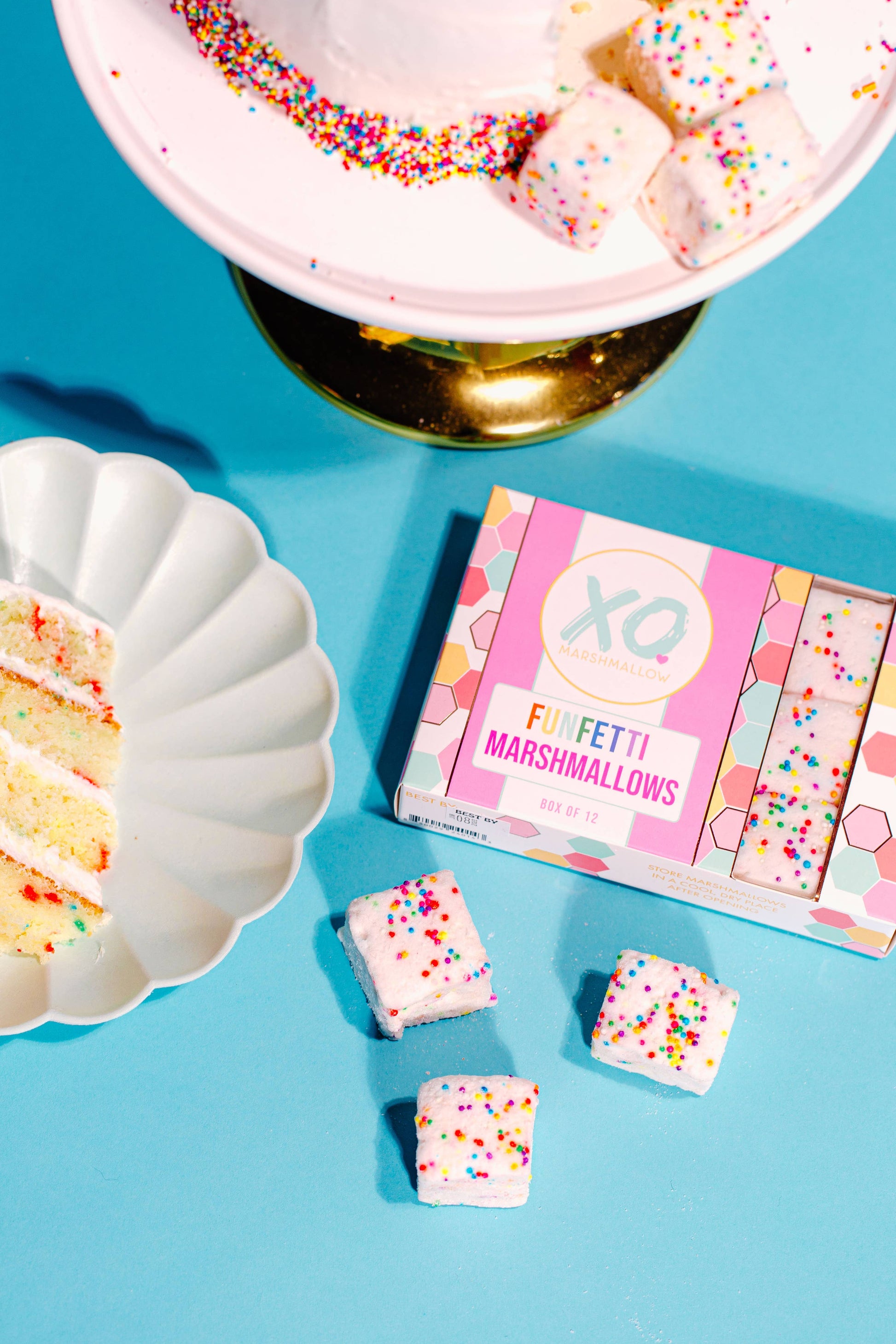 Funfetti Marshmallows / Gluten Free / Peanut Free
