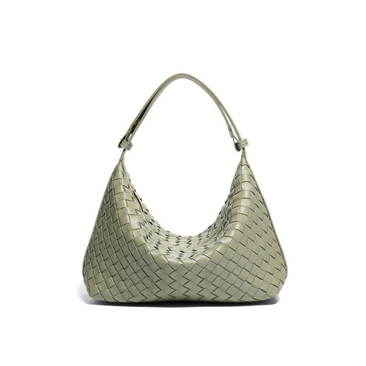 Willow Woven Bag Dusty Green