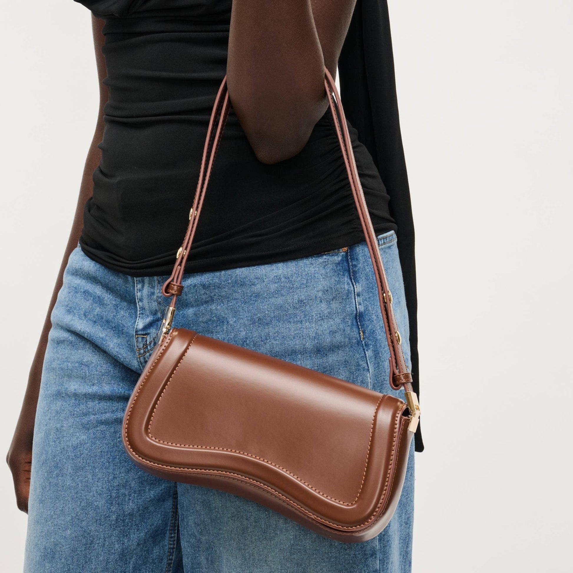 Leanora Crossbody Bag Chocolate