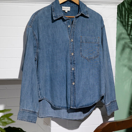 Frannie Denim Top