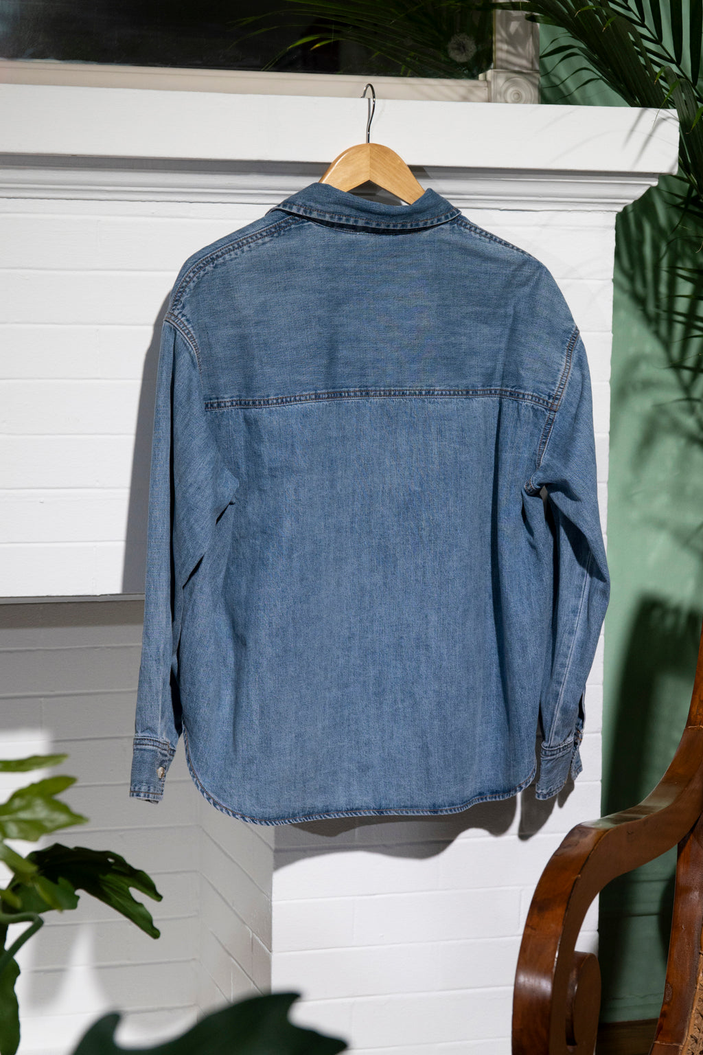 Frannie Denim Top