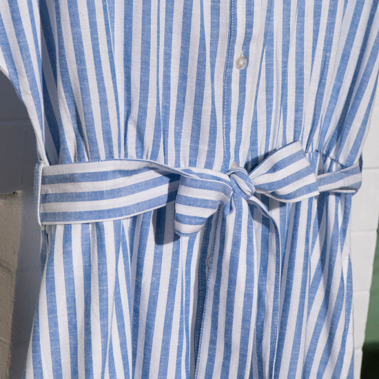 Drew Striped Shirt Dress