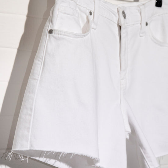 Mid Rise Stretch Shorts
