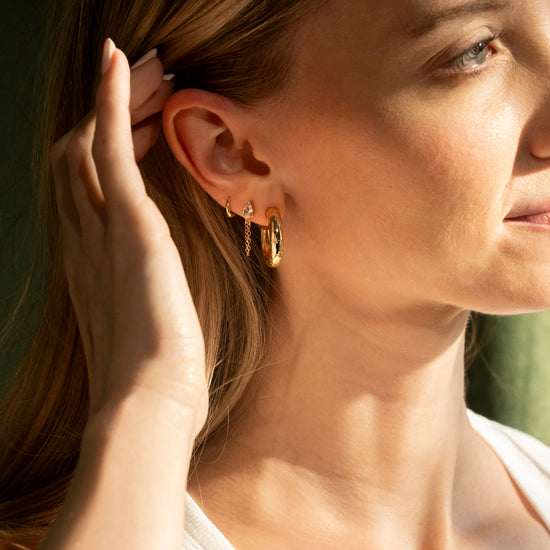 Eloise Chain Wrap Earrings