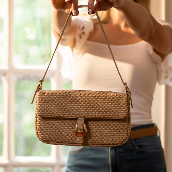 Gloria Straw Bag Natural