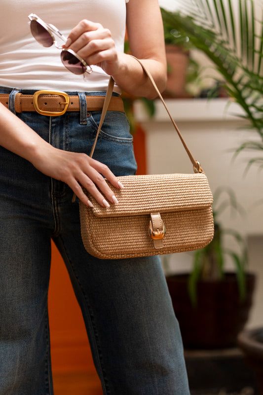 Gloria Straw Bag