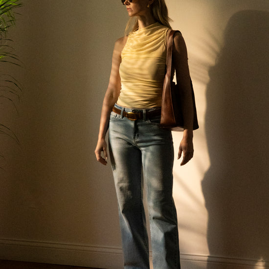 Rachelle Mock Neck Top