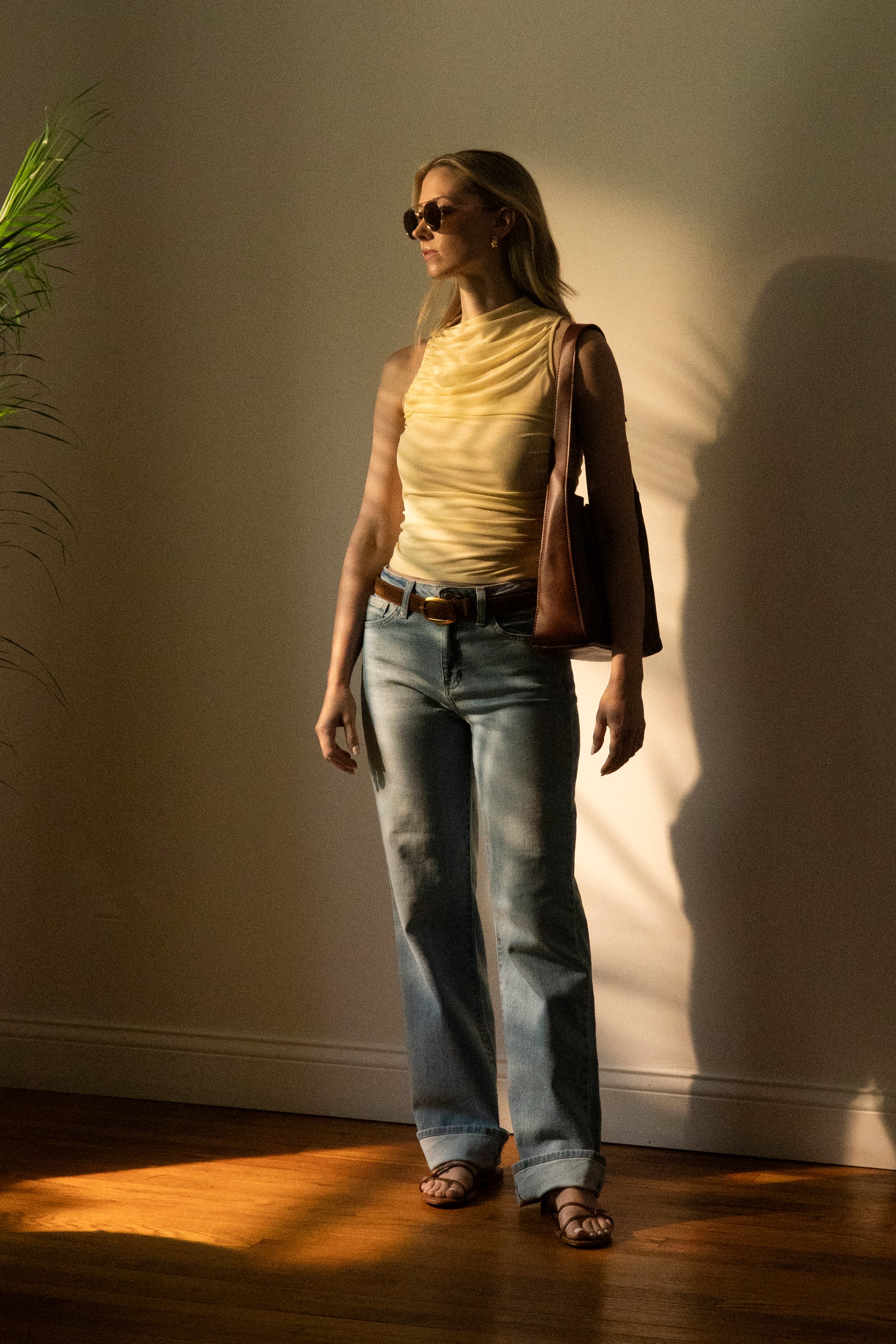 Rachelle Mock Neck Top