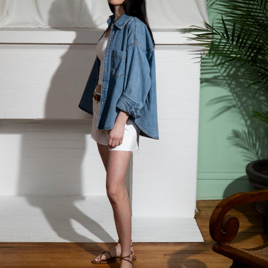 Frannie Denim Top