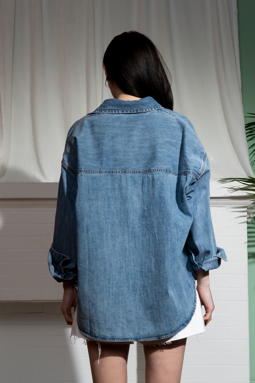Frannie Denim Top