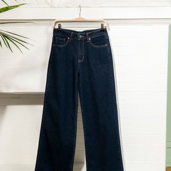 High Rise Palazzo Wide Leg