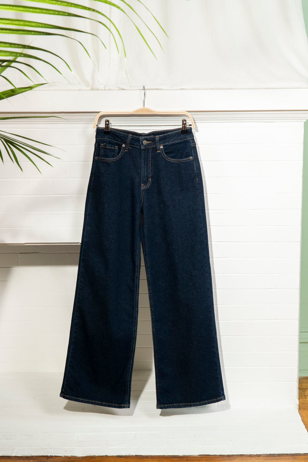 High Rise Palazzo Wide Leg