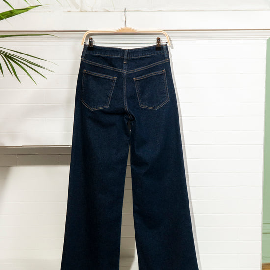 High Rise Palazzo Wide Leg