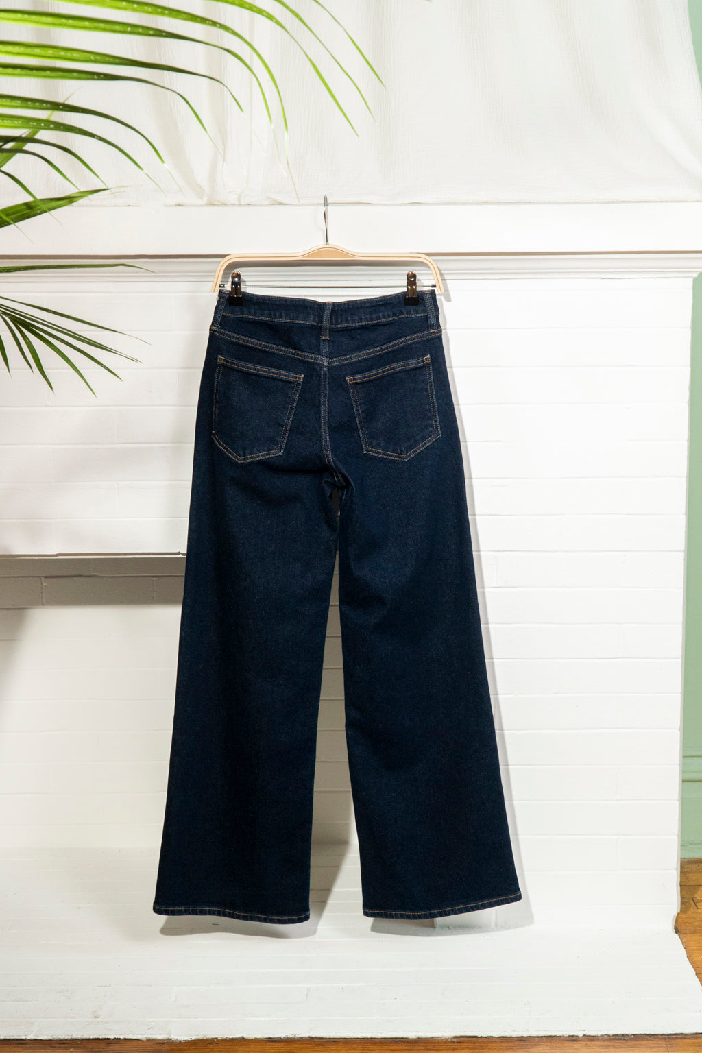 High Rise Palazzo Wide Leg