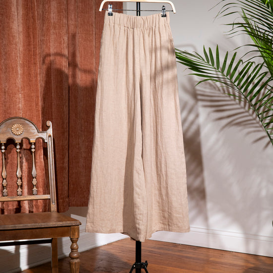 Jamie Linen Wide Leg Pant