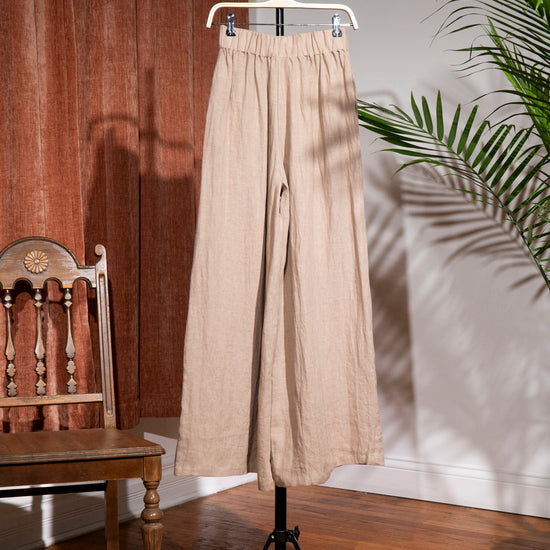 Jamie Linen Wide Leg Pant