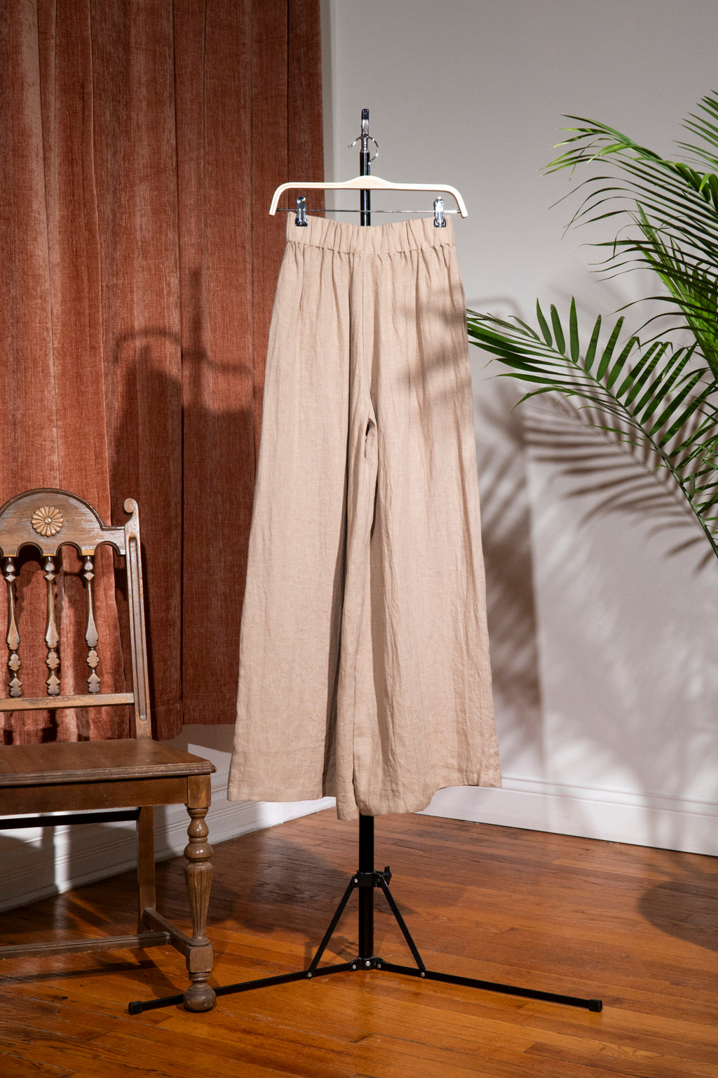Jamie Linen Wide Leg Pant