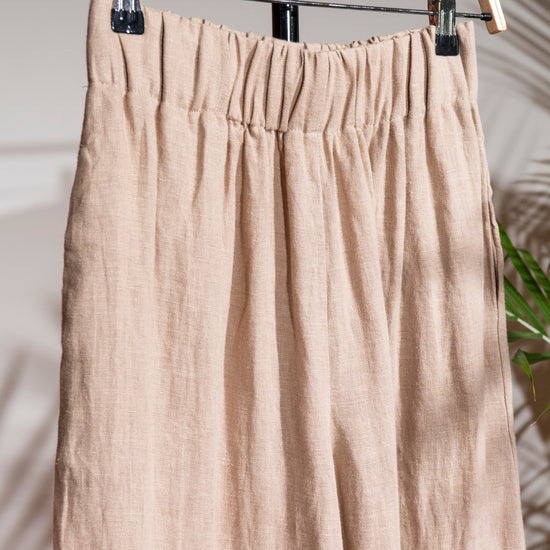 Jamie Linen Wide Leg Pant
