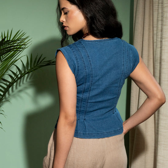Maude Peplum Top