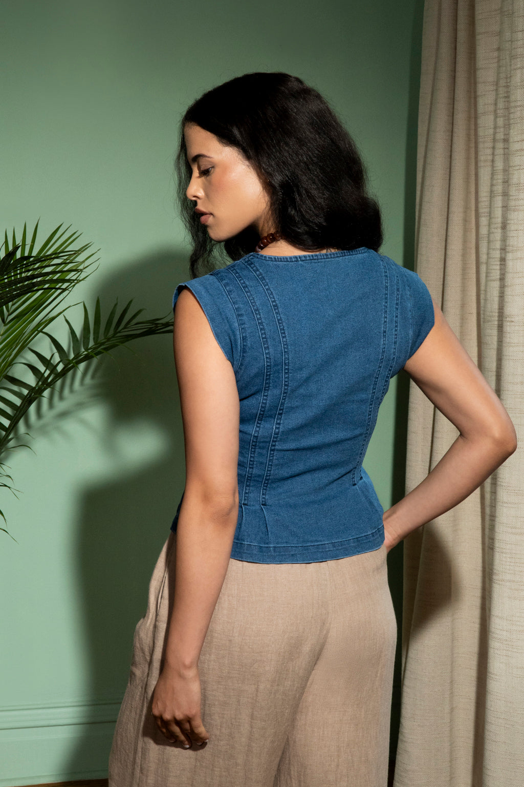 Maude Peplum Top