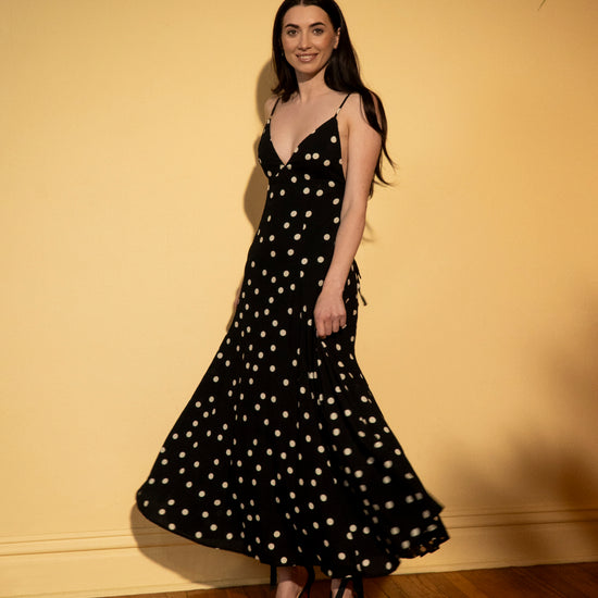 Olivia Open Back Maxi Dress