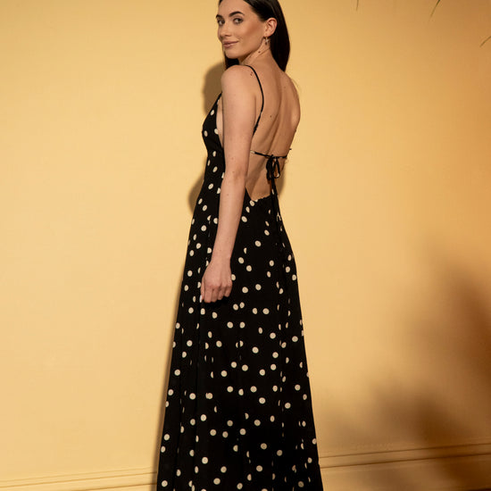 Olivia Open Back Maxi Dress