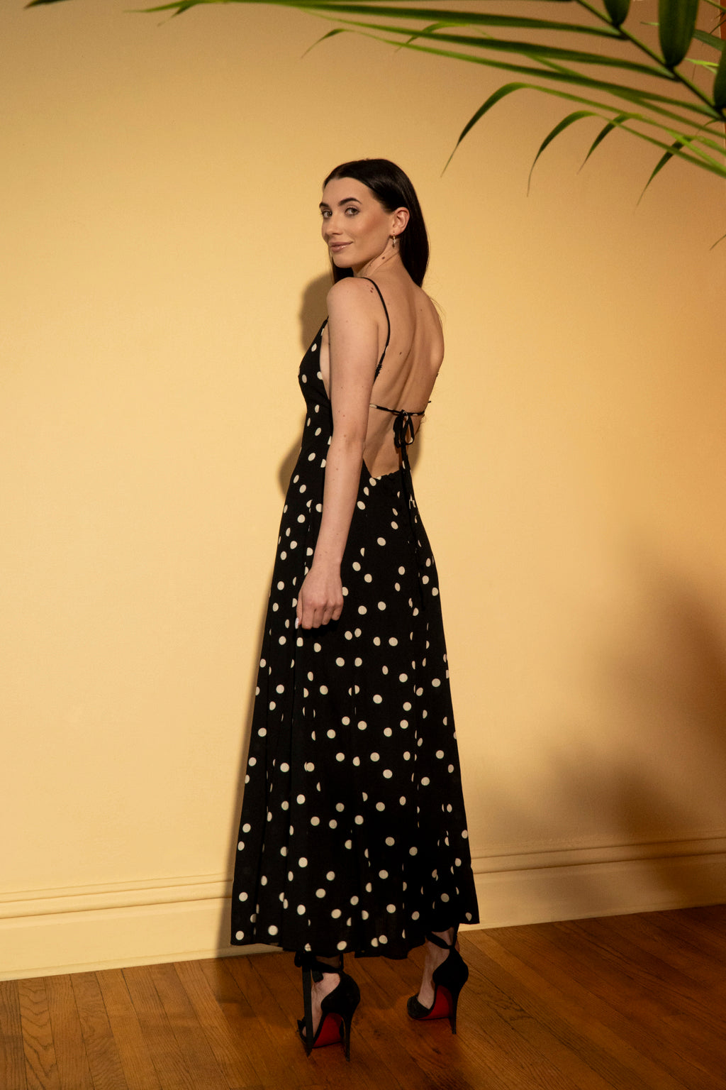 Olivia Open Back Maxi Dress