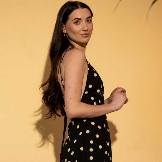 Olivia Open Back Maxi Dress