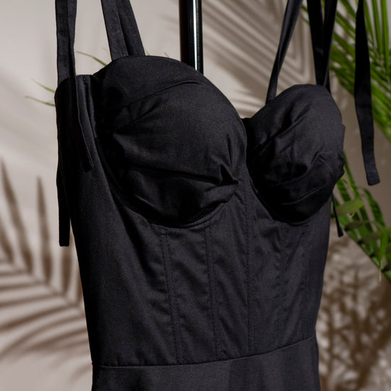 Victoria Corset Maxi Dress