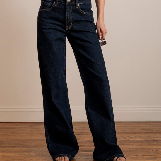 High Rise Palazzo Wide Leg