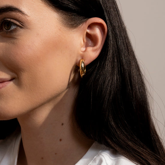 Penny Cz Star Hoop