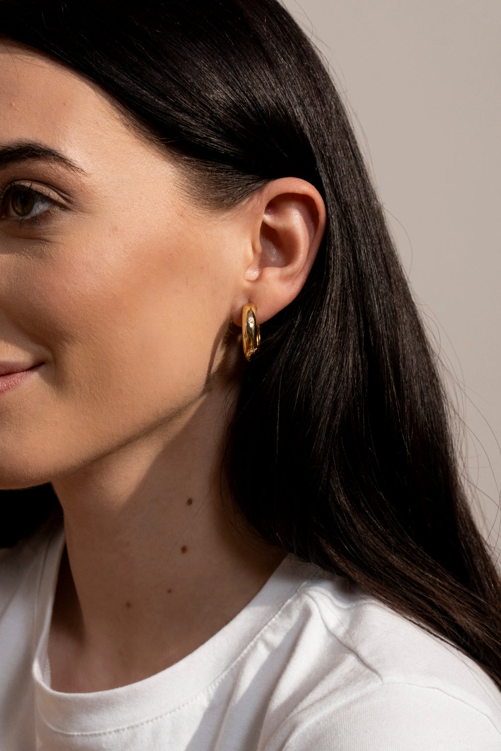 Penny Cz Star Hoop