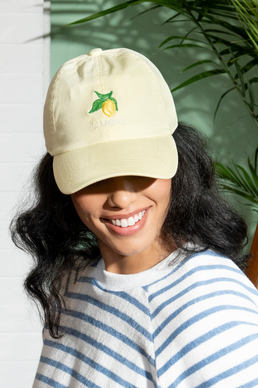 Limone Embroidered Hat