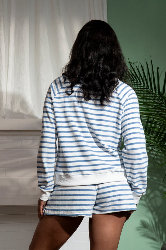 Simona Striped Sweatshirt
