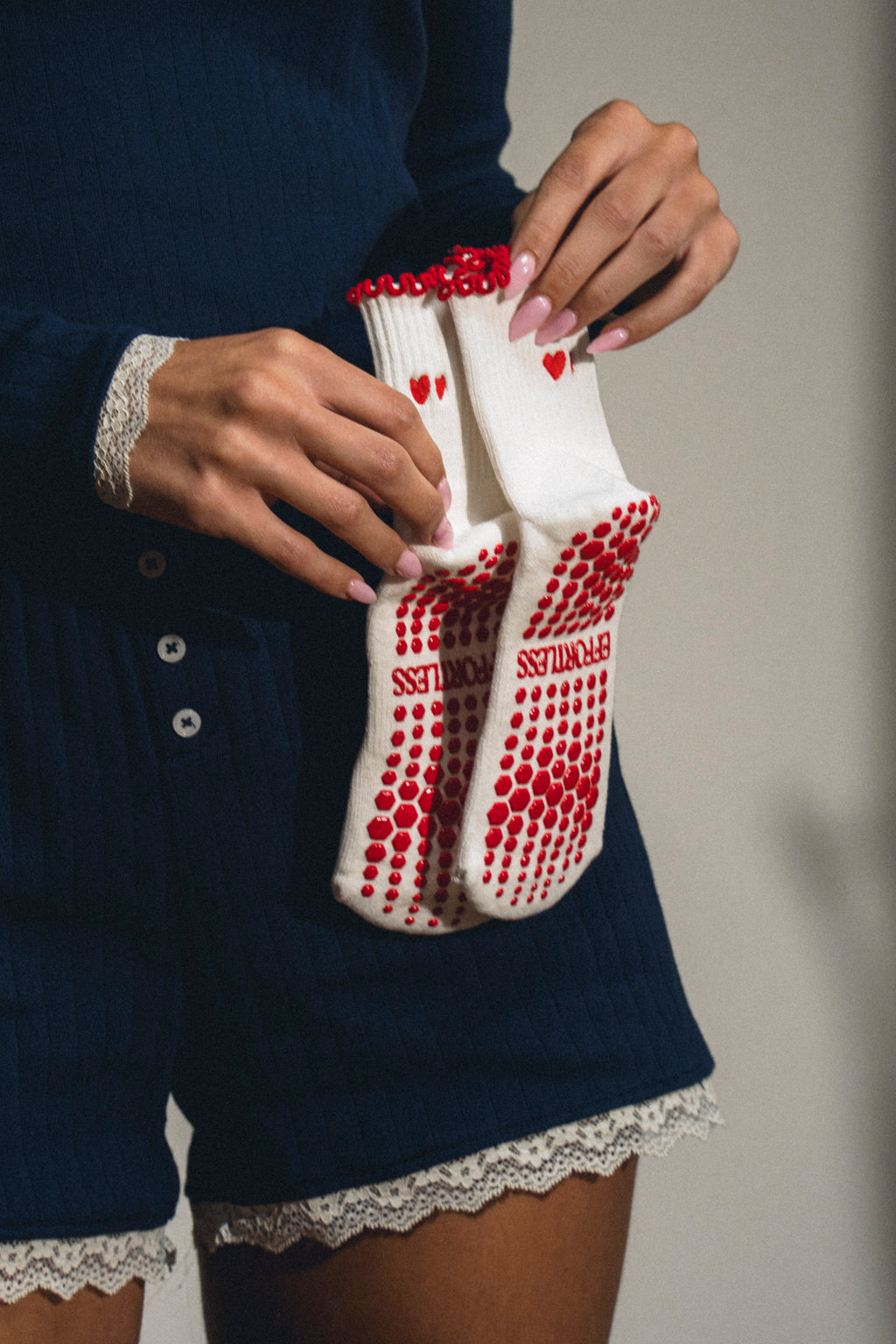 Heart Pilates Socks