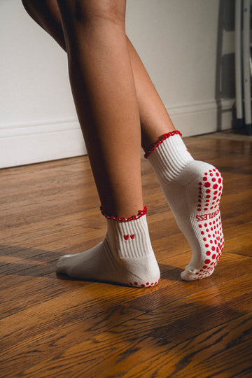 Heart Pilates Socks