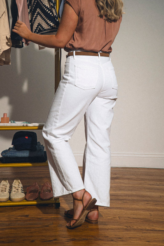 Slim Barrel Jean