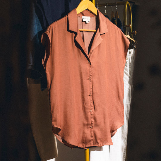 Julie Cap Sleeve Shirt