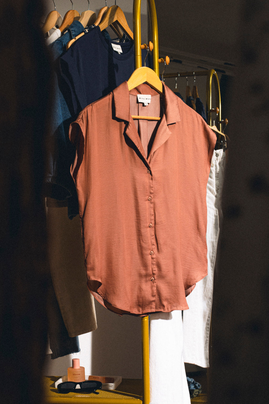 Julie Cap Sleeve Shirt