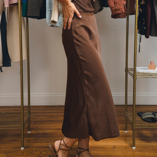 Rebekah Satin Skirt