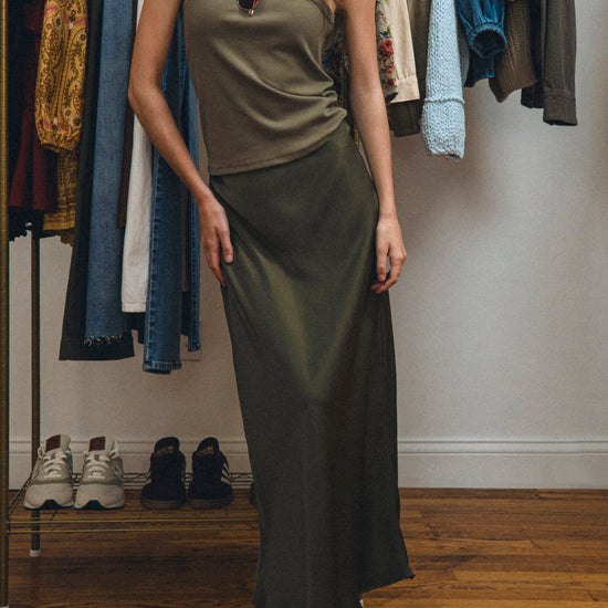 Renna Satin Skirt