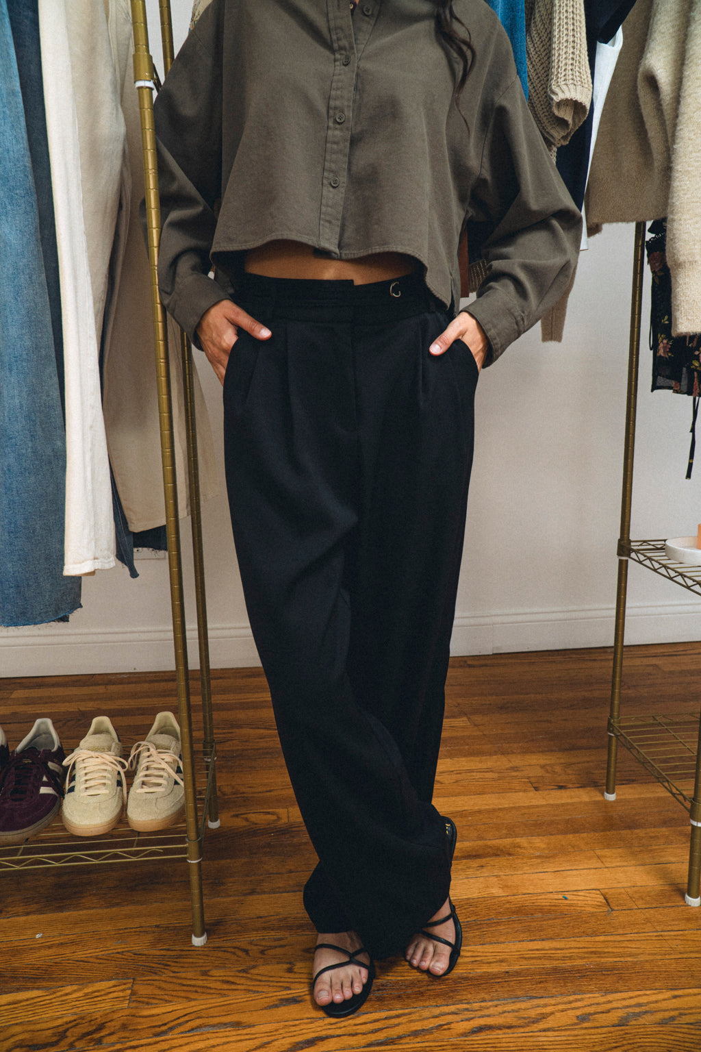 Lilian Wide Leg Trousers